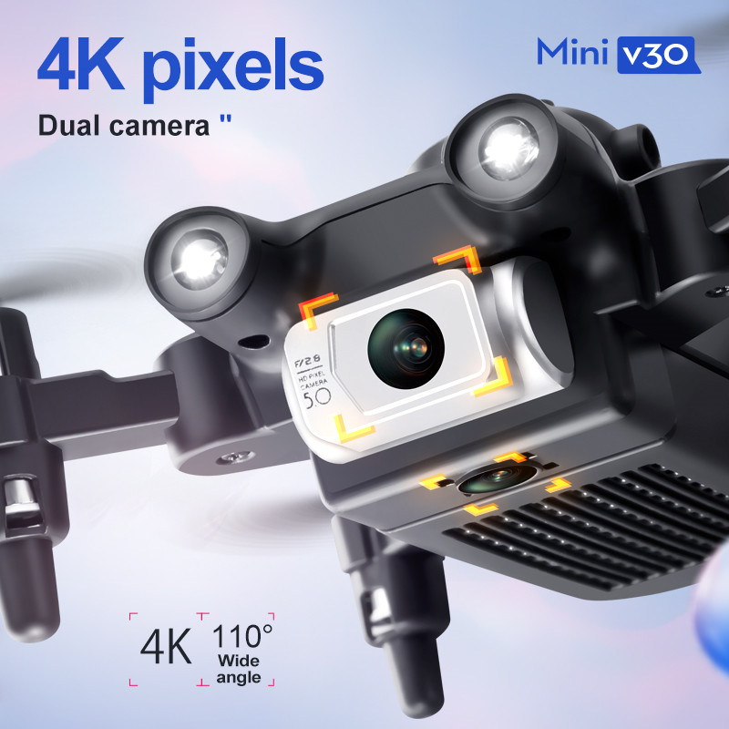 Мини V30 WiFi FPV Дрон с двойн – обзор и цена Drone Racing Camera