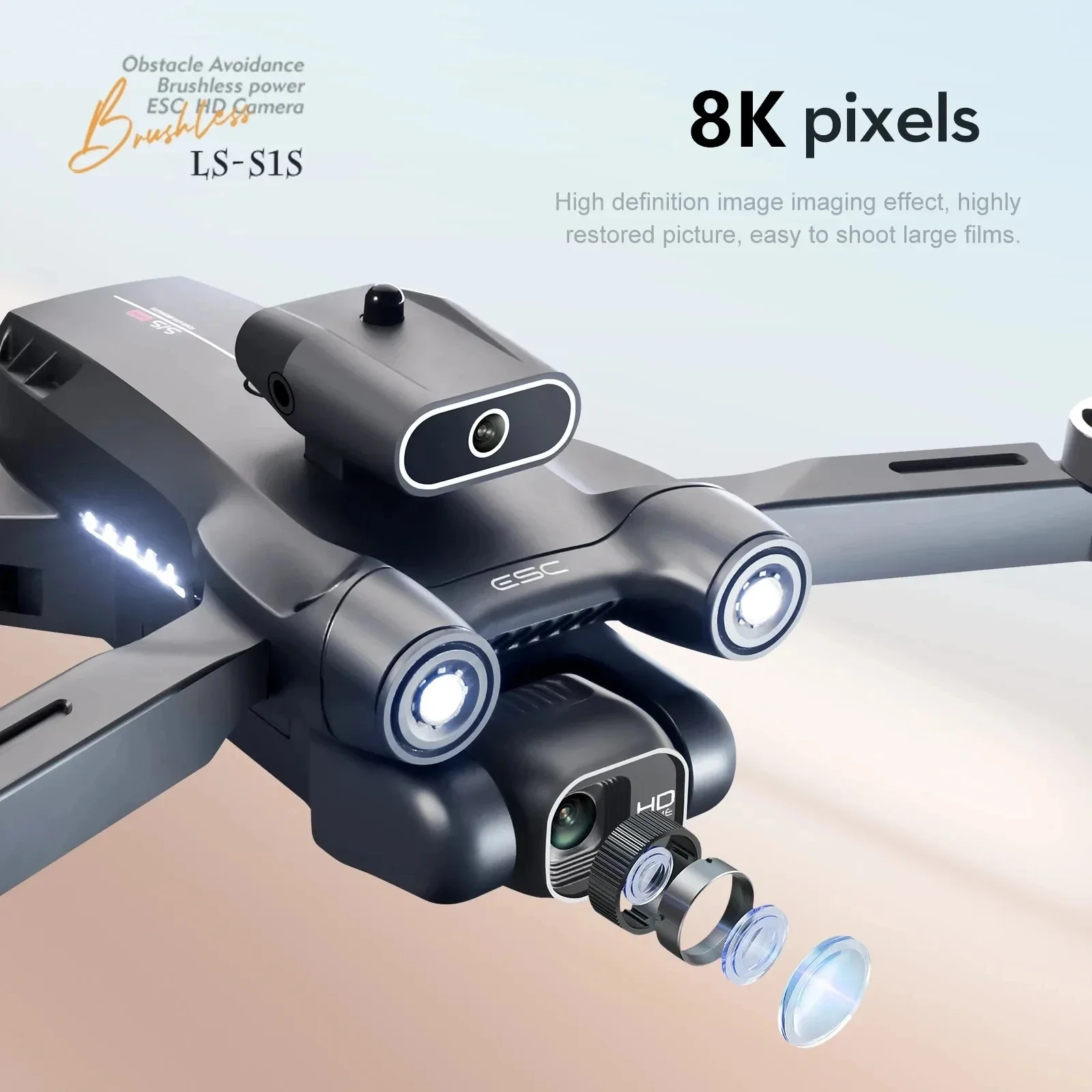 Новинка, камера для дрона S1S, – обзор и цена Drone Racing Camera