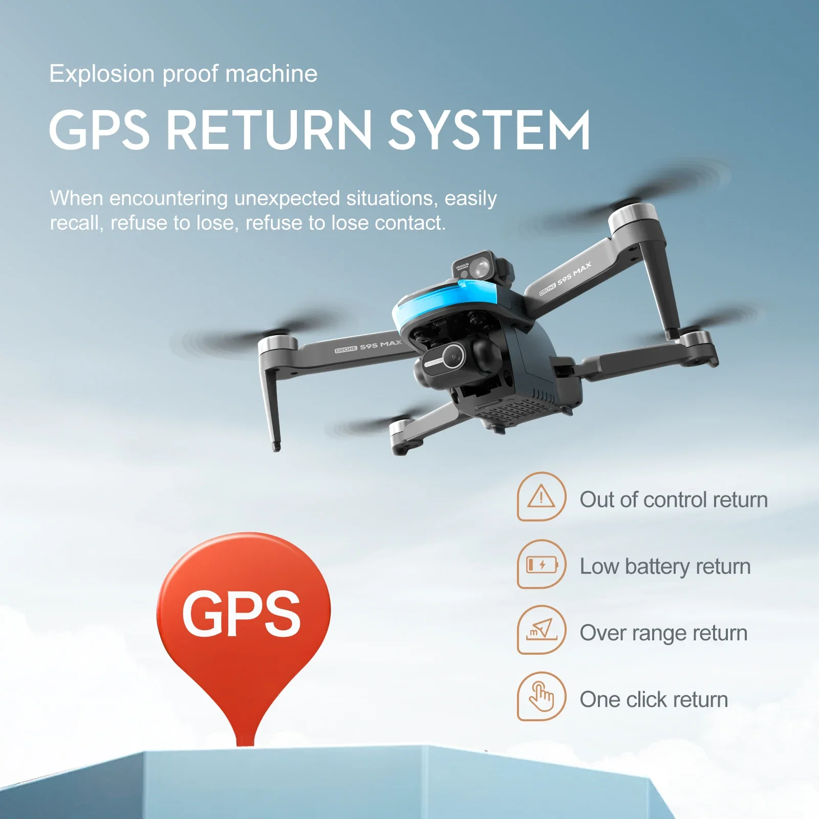 НОВЫЙ S9S MAX MINI Drone 4K 2- – обзор и цена Drone Racing Camera