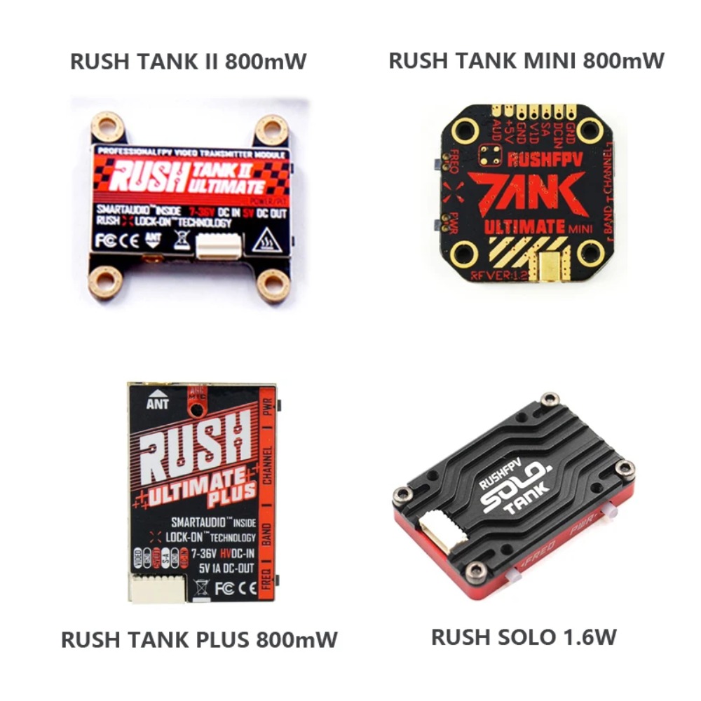 RUSH TANK Ultimate II/Mini/PLU – обзор и цена Drone Racing Antenna