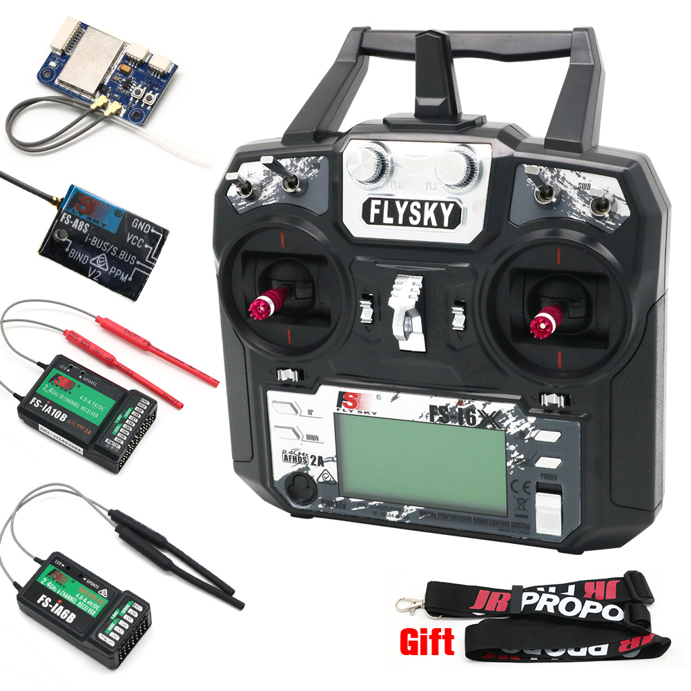 FLYSKY FS-i6X FS i6X 10CH 2,4  – обзор и цена Drone Racing Transmitter
