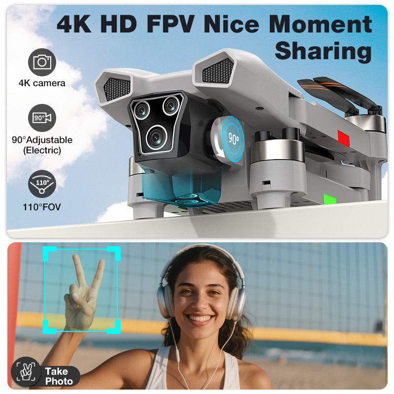 НОВИНКА: Горячая новинка! Дрон – обзор и цена Drone Racing Camera